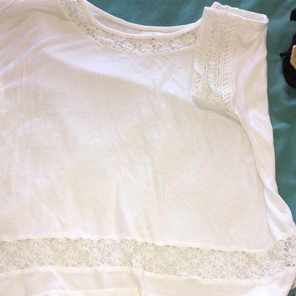 lace crop top